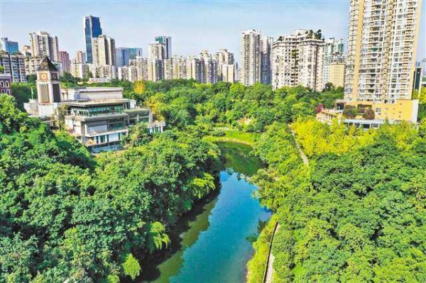 广升网 重庆两江新区: 城市“暗河”蝶变“生态客厅”