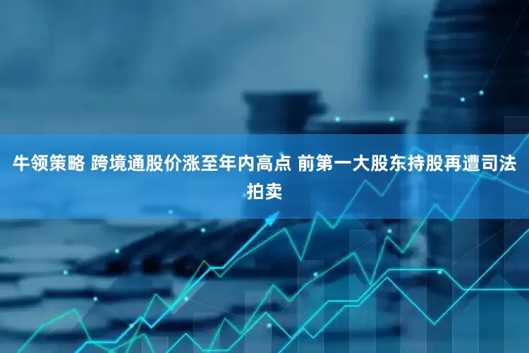 牛领策略 跨境通股价涨至年内高点 前第一大股东持股再遭司法拍卖