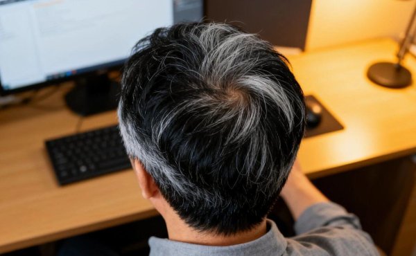 红太阳配资 年纪轻轻长白发? 医生提醒: 这2种情况要排查疾病!